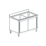 ВАННА МОЕЧНАЯ APACH CHEF LINE L2S106-44SD