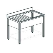 ВАННА МОЕЧНАЯ APACH CHEF LINE LS126-54LW