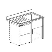 ВАННА МОЕЧНАЯ APACH CHEF LINE LS126-54LWD