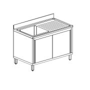 ВАННА МОЕЧНАЯ APACH CHEF LINE LS137-55RWSD