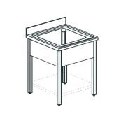 ВАННА МОЕЧНАЯ APACH CHEF LINE LS66-44