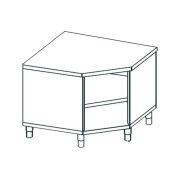 СТОЛ УГЛОВОЙ ОТКРЫТЫЙ APACH CHEF LINE LWT711SH2