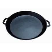 Чугун (Китай) Сковорода d=38 см. h=2,6 см. 5,0 л чугун. с 2 ручками /1/