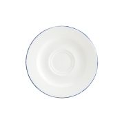 Bonna (Турция) Блюдце d=160 мм. Ретро синий край (чашка 70921, 70690) Bonna /1/6/1848/