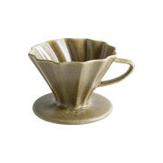 Bonna (Турция) Чашка-воронка 250 мл. d=110 мм. h=90 мм. для заваривания кофе Мокрый песок, форма Ро Bonna /1/6/