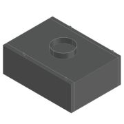 ЗОНТ ВЫТЯЖ.ПРИСТЕННЫЙ ЗКВПОС-0811 КОРОБ./ПОДСВ.