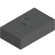 ЗОНТ ВЫТЯЖ.ПРИСТЕННЫЙ ЗКВПОС-1509 КОРОБ./ПОДСВ.