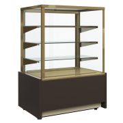 ВИТРИНА КОНДИТЕРСКАЯ KC70 VM 1,3-1 0102-0109 (ВХСВ-1,3Д CARBOMA CUBE) КОРИЧ.-ЗОЛОТОЙ 1801934p