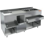 МОДУЛЬ БАРНЫЙ КОКТЕЙЛЬНАЯ СТАНЦИЯ С БОРТОМ НБМКС-15/6БПК БЕЗ ЯЩИКОВ И ВЕРТУШКИ