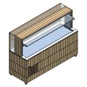 СТОЛ ШВЕД.ОХЛАЖД.ПРИСТЕН ENOFRIGO DOGE WALL PRF 2000 ВЕНГЕ