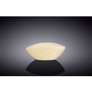 Wilmax (Англия) Салатник овальный 130*100 мм. 200 мл. h=60 мм. Сэнд Wilmax /1/6/72/