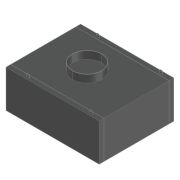 ЗОНТ ВЫТЯЖ.ПРИСТЕННЫЙ ЗКВПОС-0810 КОРОБ./ПОДСВ.