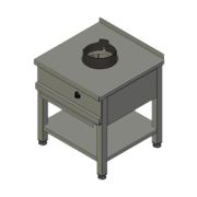 ПЛИТА ГАЗОВАЯ ВУЛКАН-HEIDEBRENNER KSW 01  WOK АРТ.8589