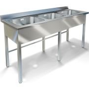 ВАННА МОЕЧНАЯ ТРОЙНАЯ ВМ-42/446