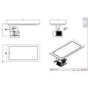 ПОВЕРХНОСТЬ ХОЛОД. ENOFRIGO QUARZO PRF 1400 ВСТР. ЦВЕТ ЧЕРНЫЙ