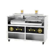 ГРИЛЬ ОТКРЫТЫЙ JOSPER BASQUE PVJ-76-2-2-MB