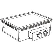 ПОВЕРХНОСТЬ ЖАРОЧНАЯ ЭЛЕКТРИЧЕСКАЯ ВСТРАИВАЕМАЯ 700 СЕРИИ APACH CHEF LINE SLDI7FTE8LC
