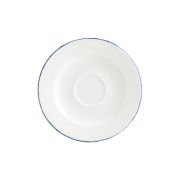 Bonna (Турция) Блюдце d=120 мм. Ретро синий край (чашка 70299)  Bonna /1/6/3648/