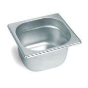 MGsteel Гастроемкость 1/6 h=100 мм. 176*162 мм. 1,5 л. нерж. MGsteel /1/6/36/ АКЦИЯ