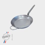 Сковорода d 32см h4,5см, белая сталь "Mineral B Element", с дополнительной ручкой 5610.32