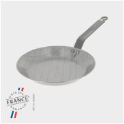 Сковорода для стейка d24см, белая сталь "Mineral B Element" 5616.24