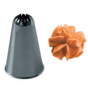 Насадка "Цветок" d12мм h40мм, нерж.сталь BS0195