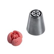 Насадка "Цветок" d25мм h42мм, нерж.сталь BX0058