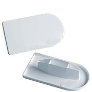 Шпатель для мастики 82х148мм, пластик 40-W004