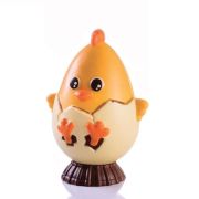 Форма д/шок. 3D "Цыпленок в скорлупе" 160х120мм h210мм, пластик MAC602S