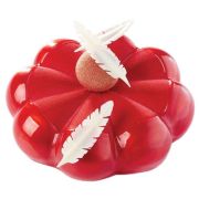 Форма для мороженого/суфле 3D "Бомбей" d180мм h50мм (объем 1л), силикон KE015S