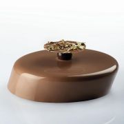 Форма для мороженого/суфле 3D "Ветренный" 195х180мм h45мм (объем 1,1л), силикон KE026S