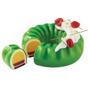 Форма для мороженого/суфле 3D "Королева" d180/52мм h57мм (объем 1л), силикон KE018