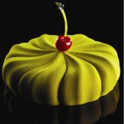 Форма для мороженого/суфле 3D "Торнадо" d180мм h50мм (объем 1л), силикон KE030