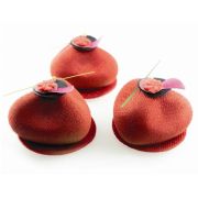 Форма силиконовая PAVOFLEX для пирож. 3D "Натуральный" 69х68мм h52мм, 100мл, 12 ячеек PX4303S