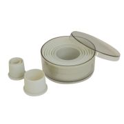 Набор резаков "Круг" 9 шт, d 2-10см, пластик 4308.00