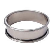 Форма кондитерская "Круг" d 8см h 2см, нержав. сталь 3091.08N