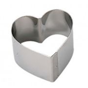 Форма кондитерская "Сердце" d 14см h 4см, нерж.сталь 3077.14