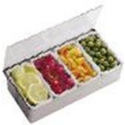 Контейнер для бара 6 отделений, 47х16х10см, s/s 41782-06