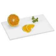 Доска барная 32,5х24,5см h1см, полиэтилен, белая 42521-24