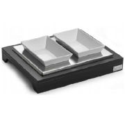 Поднос сервировочный 38х32см h5,5см, для салатников, охлаждаемый, на дерев.подставке 51270302