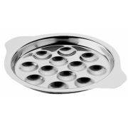 Блюдо для улиток 12 ячеек, нерж.сталь 50915512