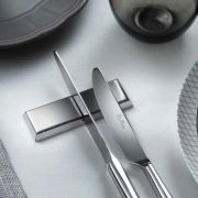 Подставка для ножа 9х3см h0,9см, нерж. сталь 57010400