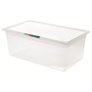 Пластик (Россия) Гастроемкость 1/1 h=200 мм. 530*325 мм. 26,5 л. п/п прозрачная  /1/3/