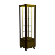 ШКАФ ХОЛОДИЛЬНЫЙ D4 VM 400-2 (R400Cвр СFRBOMA ЛЮКС) (0109-0102 (КОРИЧНЕВО-ЗОЛОТОЙ))